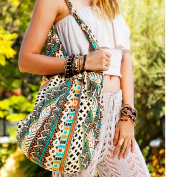 🧡NWT Ruggine 'Bohemian Rhapsody' Boho Bag - Stunning! - Picture 4 of 8